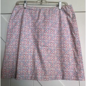 Vineyard Vines Skirt Nautical‎ Life Preserver Rings Pink sz 6